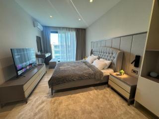 Sea Breeze Family Apartment with terrace or balcony, 2 rooms near Water & Lunapark - 6