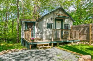 Davis Outpost Pet-Friendly Quiet Cabin w AC Screened Sunroom Walk to Trails - 4