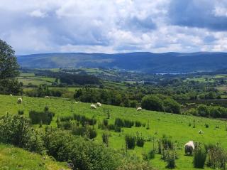 Cosy Hill Top Hut with Fantastic Views - Near Bala - Rural Farm Stay - 4