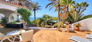 Ferienhaus Villa Jardin del Mar, Esquinzo, Garten, Meerblick - 0