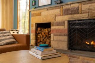 A-Frame Hot Tub Hike Firepit Design - 2