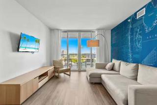Stylish 1BR Bay View Balcony Resort & Beach - 8