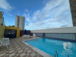 Flat com vista do mar no Everest - Boa Viagem | 803 - 0