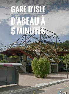 T2 L Isle d'Abeau confortable avec terrasse et garage privé - 4