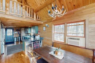 Rustic 3BR Cabin - HOT TUB - Lake View - Oakland - 4