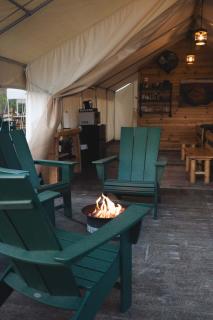 Glamping Tent #3 with Heat AC and Private Bath - 6