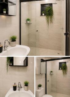 Quarto Triplo-banheiro no corredor - 1