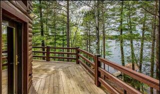 Lakefront home with private dock two decks kayaks & AC - 4