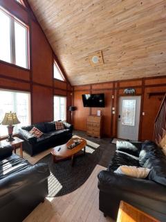 3BR A-Frame Cabin By Scenic Pond, HotTub, Firepit - 2