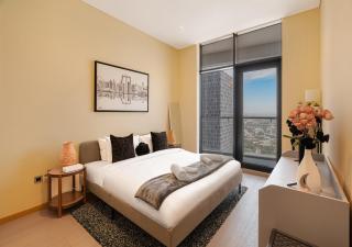 Modern 1BR Apartment, High Floor, Near Dubai Mall - 2
