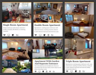 Villaweb apartment 1st floor, 3rooms just 5min drive to center and airport - 5