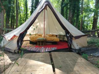 tente type yourth dans les bois - 0