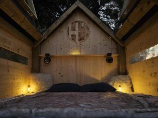 AJACCIO, Dormir sous les étoiles, cabanon à toit ouvrant, vue mer et montagne - 8