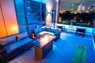 Dallas City View with Pool Table, Sauna, Darts, Golf, and Outdoor Movie Theater - 1