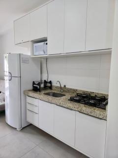 Apartamento 25 de 1 quarto aconchegante PRAIA GRANDE recém construido - 8
