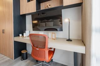 Suite ejecutiva-34 Mts -cama king -parking -piso 18 -Centro Internacional - 5
