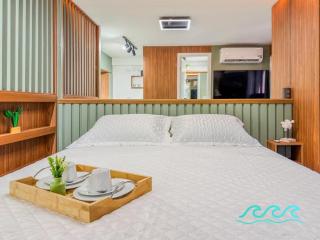 Ocean Green Flat Conforto e Elegancia em frente ao Mar - 3