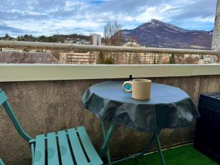 Studio with view in Chambéry - 7