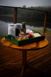 Cabana Água - Hidro, Café da Manhã, Vista para o lago - 3