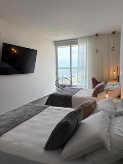 Spiaggia Morros Cartagena 2BR 3BÑ 3BED PARKING piscina jacuzzi salida a PLAYA - 5