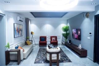 Afro Modern 2 Bedroom Apartment in Lekki QQ - 4