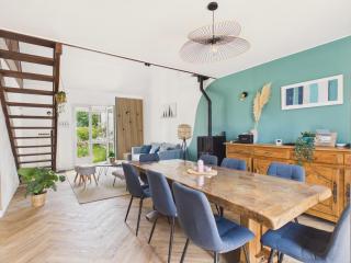 Plage a pied, maison pour 10 avec jardin - 9