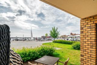 Fischotter - Apartment in der Hafenresidenz mit Terrasse & Hafenblick - 6