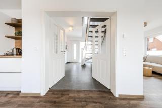 Küsten Suite Haus Grachtenwinkel direkte Wasserlage, 2 Terrassen, 106qm, Neubaugebiet - Greetsiel - 2