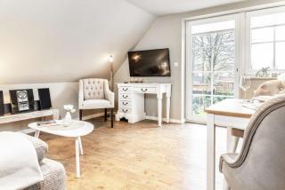 Küsten Suite Deichelfe - Grünblick, Balkon, 45qm - 8