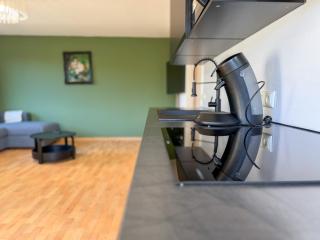 Stadtwald Living Essen Longstay, Küche, Waschmaschine, Balkon - 9