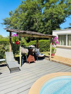 Échappée Mistral - Détente Jacuzzi privé & Brasero - Eyragues - 3