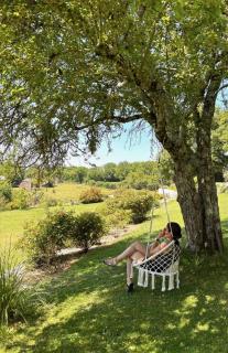 Gîte 'à la campagne' met gedeeld zwembad. - 2