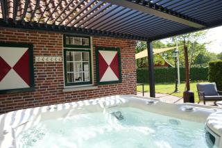 De Brittenburg 4-persoons, finse sauna, hottub, sunshower, grote zonnige omheinde tuin, wifi en huisdier vriendelijk - 9