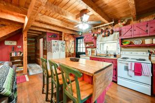 Unique Mammoth Cave Cabin w/ Teepee & Hot Tub! - 4