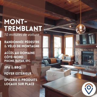 Chic log chalet with hot tub - Mont-Tremblant north side by Reserver.ca - 0