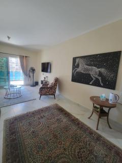 private pool & beach access for 2 At El Alamein City - 8