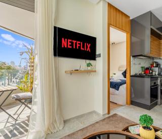 Luxurious studio with view gym parking and keyless access - 4