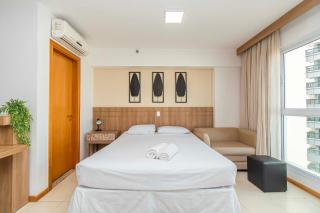 Flat Saint Moritz, Espaçoso, Região Central de Brasília, Vista para Esplanada - 9