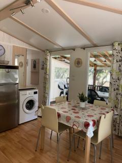 Mobil-home 4 personnes climatisé dans le sud de l'Ardeche - 9