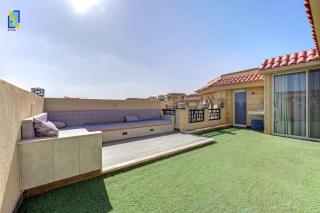 The 1BDR Posh Rooftop wOutdoor Terrace New Cairo - 7