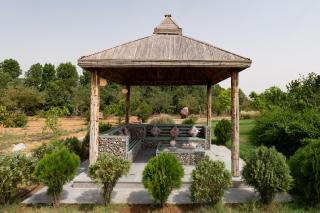 ELIVAAS Signature Stone Age home 4-BHK Stone-Clad Villa with Private Pool, Terrace Garden & Gazebo - 8