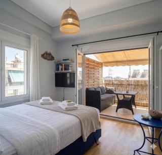 Cozy Loft with private terrace in the heart of Koukaki, Athens - 9