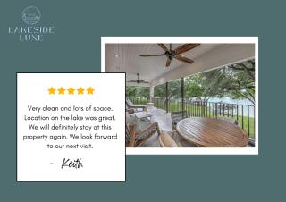Lakefront Stay for 12 with Private Ramp Dock & Views - 6