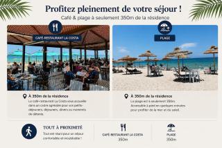 Appartement A1 moderne à 5mn de la plage - 0