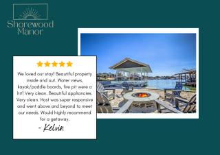 Lakefront Family Home for 12 w Picturesque Views & Patio - 8