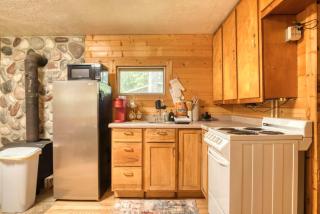 Cozy Log Cabin with Dock, Kayaks, Firepit, AC, minutes to Ludington and Lake MI - 9
