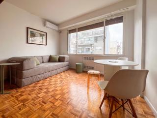 Bright Studio in Recoleta Sun and Open View - 4