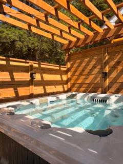 Log cabin with SPA, pool, and small beach - 8
