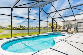 South Facing Private Pool with Lake View & Spa - Quiet Vacation Area - Family Friendly - 0