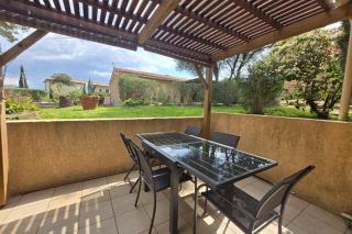 Petite villa résidence calme wifi clim lave linge piscine mer à pied - 2